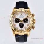 CLEAN Factory 1:1 Replica Rolex Daytona Clean 4130 White Dial with Arabic